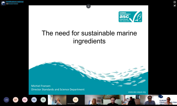 Certification webinar, forside